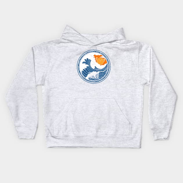 Explore More Kids Hoodie by Artthree Studio